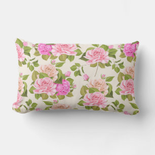 Floral Lumbar Cushion
