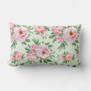 Floral Lumbar Cushion