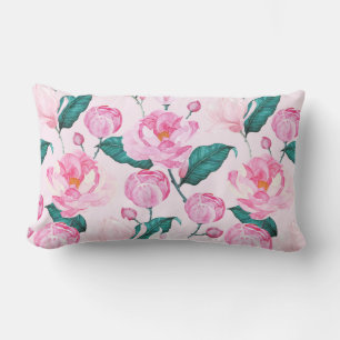 Floral Lumbar Cushion