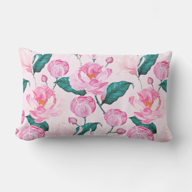 Floral Lumbar Cushion (Front)