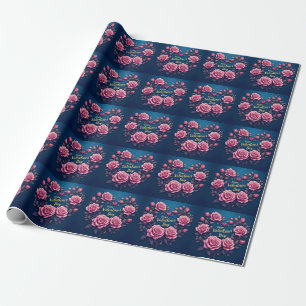 Floral Luxury Beautiful Love Popular Collection Wrapping Paper