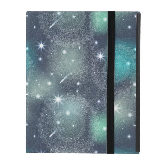 Floral luxury mandala pattern iPad cover