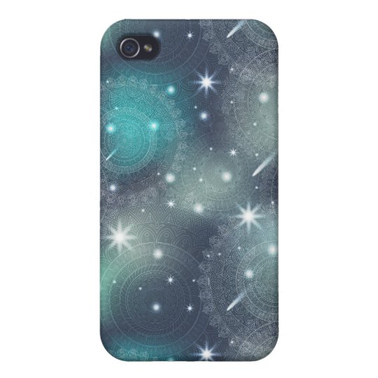 Floral luxury mandala pattern iPhone 4/4S cases