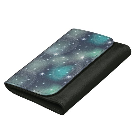 Floral luxury mandala pattern leather wallet for women