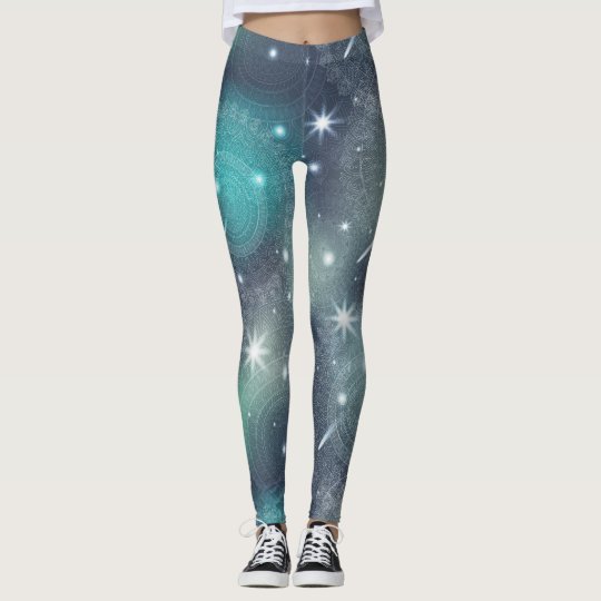 Floral luxury mandala pattern leggings