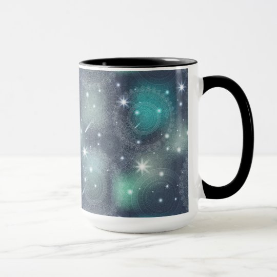 Floral luxury mandala pattern mug