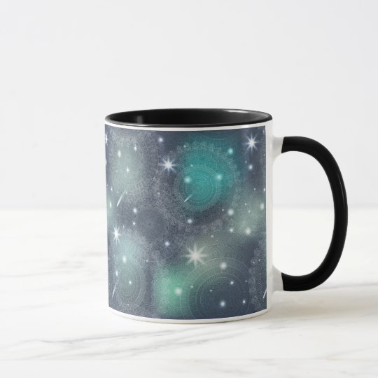Floral luxury mandala pattern mug