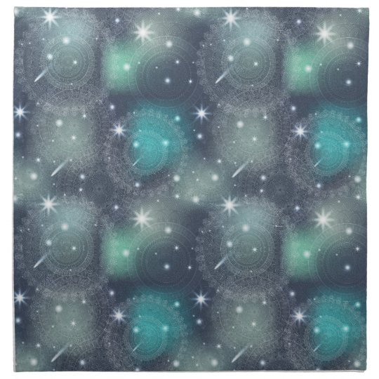 Floral luxury mandala pattern napkin