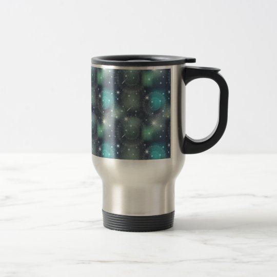 Floral luxury mandala pattern travel mug