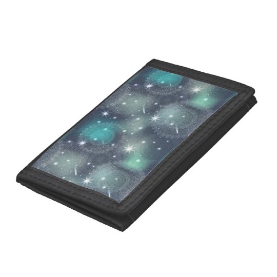 Floral luxury mandala pattern trifold wallet