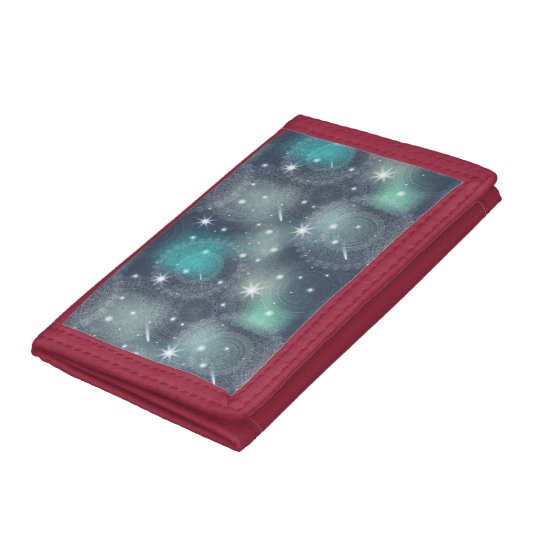 Floral luxury mandala pattern trifold wallets