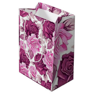 Floral Luxury Medium Gift Bag