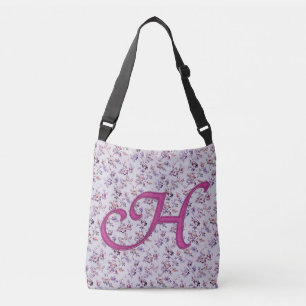 Floral Luxury Monogram H Crossbody Bag