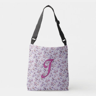 Floral Luxury Monogram I Crossbody Bag