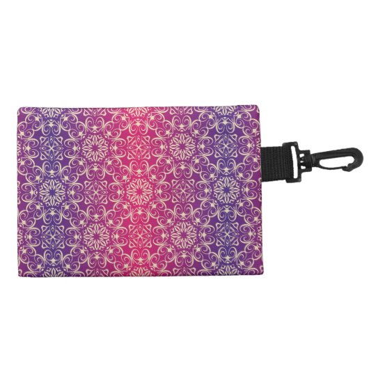 Floral luxury royal antique pattern accessory bag