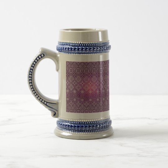 Floral luxury royal antique pattern beer stein