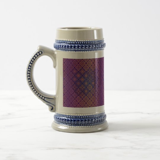Floral luxury royal antique pattern beer stein
