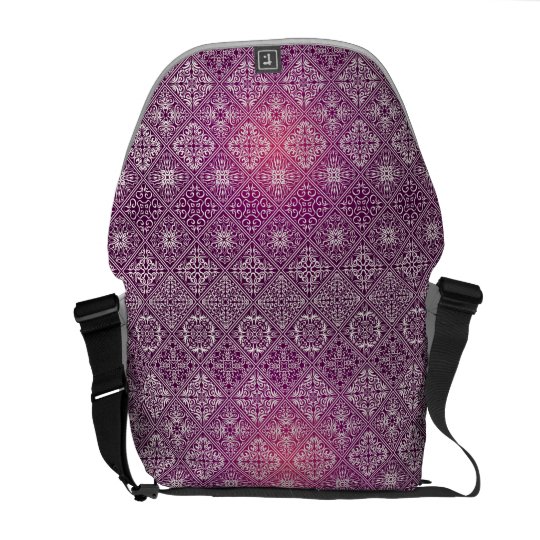 Floral luxury royal antique pattern commuter bag