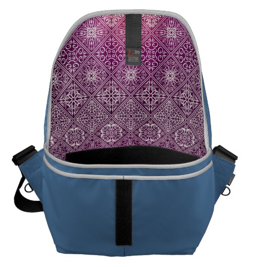 Floral luxury royal antique pattern commuter bags