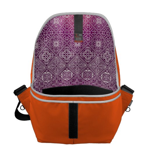 Floral luxury royal antique pattern commuter bags