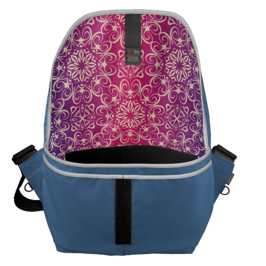 Floral luxury royal antique pattern commuter bags