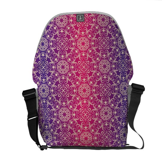 Floral luxury royal antique pattern commuter bags