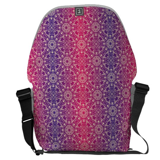 Floral luxury royal antique pattern commuter bags