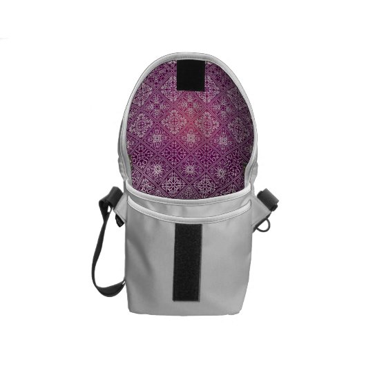 Floral luxury royal antique pattern courier bag