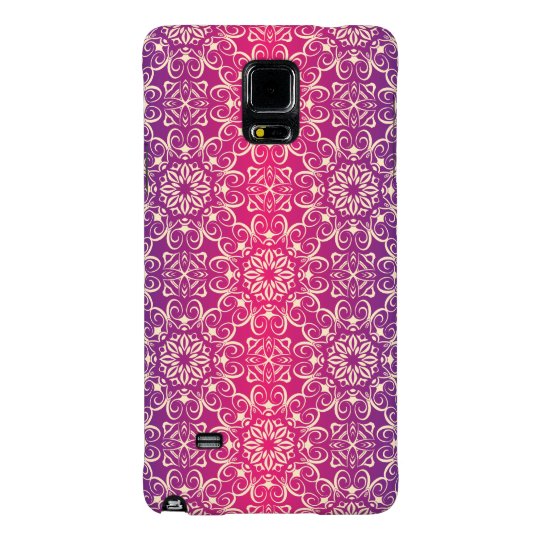 Floral luxury royal antique pattern galaxy note 4 case