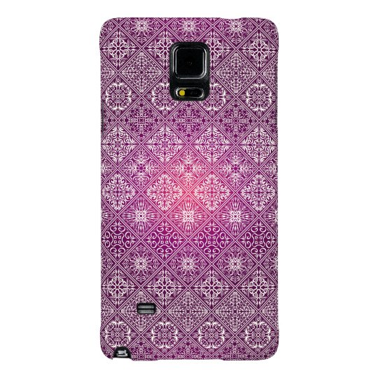 Floral luxury royal antique pattern galaxy note 4 case