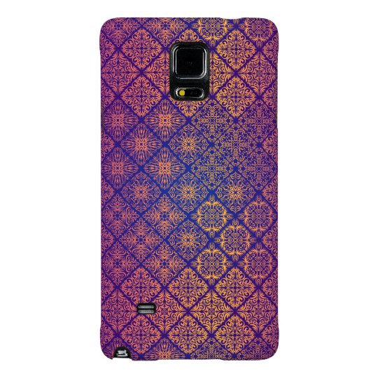 Floral luxury royal antique pattern galaxy note 4 case