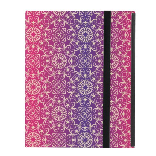 Floral luxury royal antique pattern iPad case
