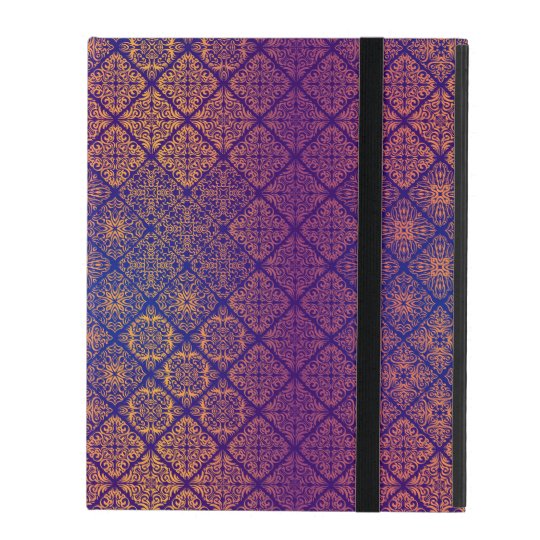 Floral luxury royal antique pattern iPad cover