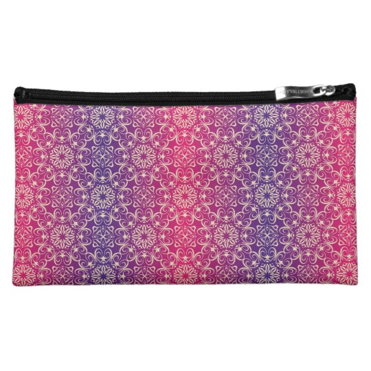 Floral luxury royal antique pattern makeup bag