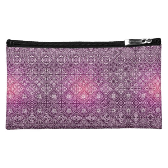 Floral luxury royal antique pattern makeup bag