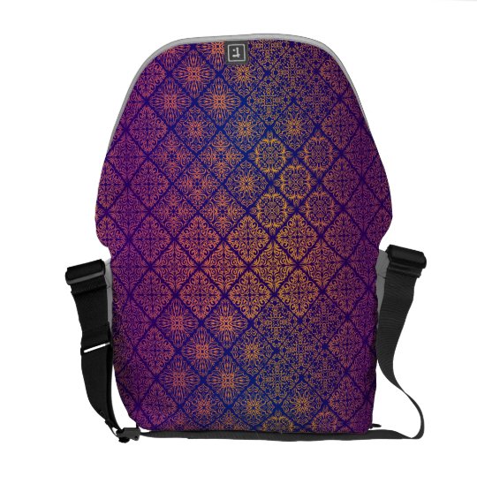 Floral luxury royal antique pattern messenger bag