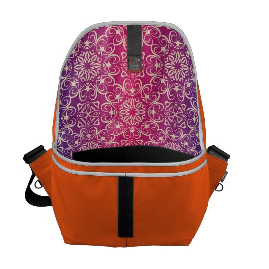 Floral luxury royal antique pattern messenger bag