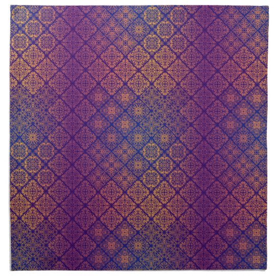 Floral luxury royal antique pattern napkin