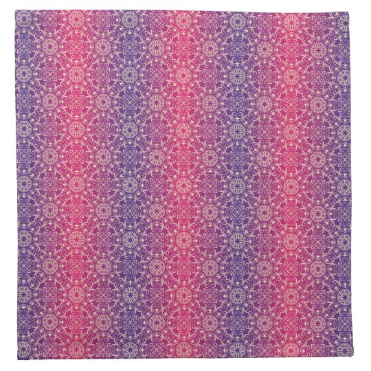 Floral luxury royal antique pattern napkin