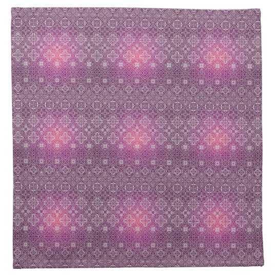 Floral luxury royal antique pattern napkin
