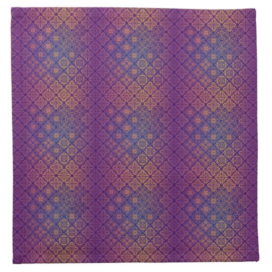Floral luxury royal antique pattern napkin