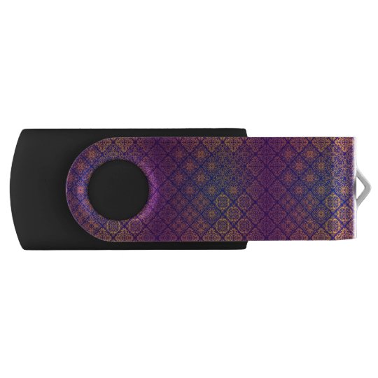 Floral luxury royal antique pattern USB flash drive