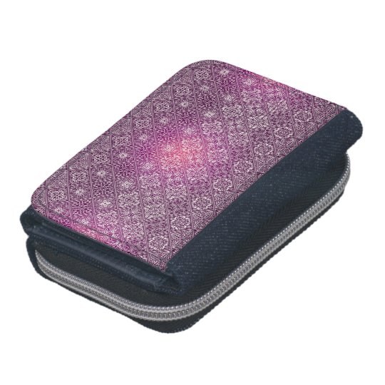 Floral luxury royal antique pattern wallet