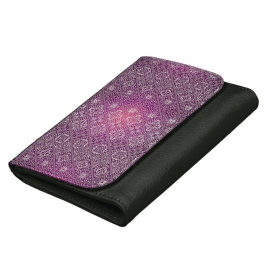 Floral luxury royal antique pattern women's wallets