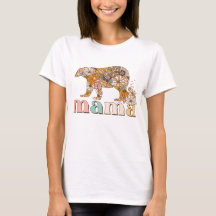 Floral Mama Bear