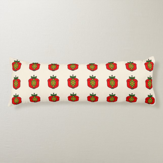 Floral Mandala Pattern Body Cushion (Front)