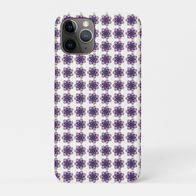 Floral Mandala Pattern Case-Mate iPhone Case (Back)