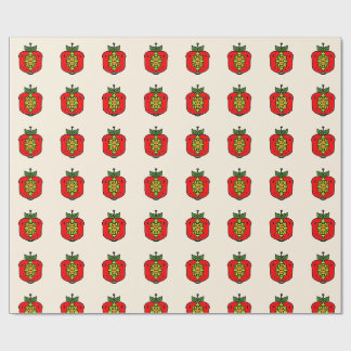 Floral Mandala Pattern Wrapping Paper