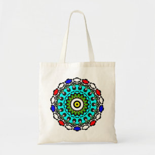 Floral Mandala Seamless Pattern Tote Bag
