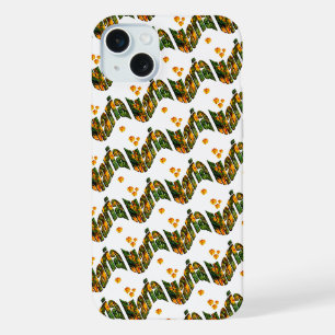 Floral Maria Name, iPhone 15 Plus Case